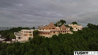 Fill my tight ass up! yells the yoga babe in her anal debut