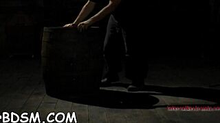 blindfolded angel gets her pussy pounded with a toy in the game