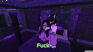 Bored Roblox girl, her friend came and fucked her