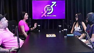 even with a mask, the cuckold is recognized on the streets as monica lima teaches young guys the thrill of a bigger cock