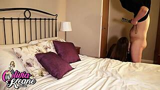 British teen sucks dick and gets fucked hard! 🔥