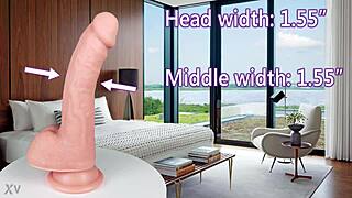 the archer by fukena realistic dual density silicone dildo