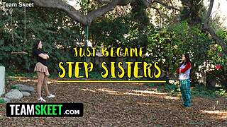 Cum Riding Stepsisters - Mike's Surprising Interview Twist