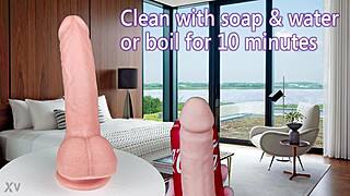 the archer by fukena realistic dual density silicone dildo