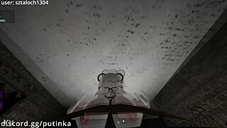 Oh wow, BBC fucking this snowbunny in Roblox condo, she didn't expect that! 😲