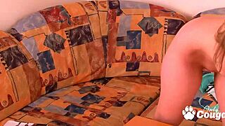 Aliana Lee Gives Herself Sweet Orgasm in Close Up View