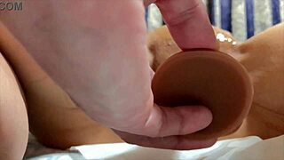 On Halloween, these virgins go crazy using dildos in homemade close-up scenes