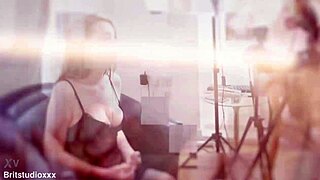 Naughty British College Student Seduces Step-Dad for Intense Creampie Cumshot