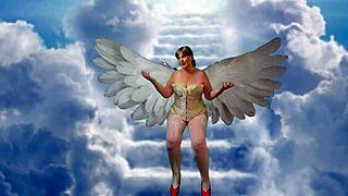 granny carmen angel heavenly old masturbating gilf