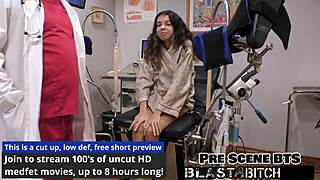 Aria Nicole's stomach gets intensely blasted with cum