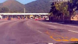 Suck that Uber dick! she yells while driving