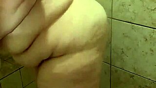 curvy bbw wife caught in shower