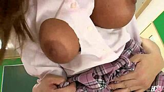 japanese babe yui aoyama gets drilled and cum filled