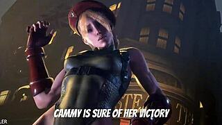 Cammy's hot moves compilation teasing big tits and ass