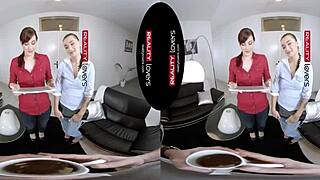 Public survey in Czech turned into my emotional threesome VR adventure