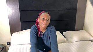 pretty ebony joy shares emotional casting interview with horny vibes