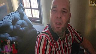 o corno nem percebeu que demorei para voltar da academia trouxe supresinha para ele na buceta e o fiz limpar tudinho