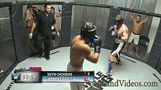 Blonde Teen Alexia Rae Battles in Intense Group Bang