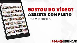 legendado peituda experimentando um pau grande preto de verdade