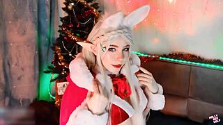 What a Christmas Gift for Zelda: Oral Creampie and Ass Fuck!