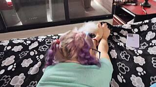 excellent anal fuck with hot blowjob and cute pussy fucking