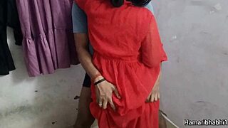 indian desi bhabhi fucked in standing doggy style