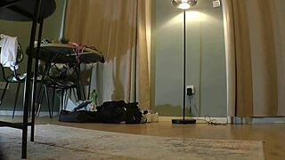 sexy and cute college girl comes for a casting changes her clothes and wears a dress to show her panties and ass. i feel so excited watching her