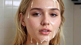 cumshot compilation of facials and cumshots