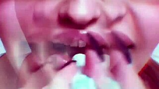 chick with nude lips makes you hot