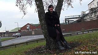 chubby british amateur rubbing in all the wrong places?