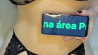 Tanned Brazilian Brunette Shows Big Ass In Homemade POV