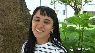 i caught moli getting drilled in the shower before her porn debut, her natural tits wet and bouncing