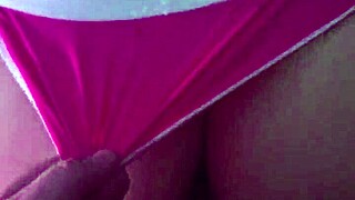Can you believe panties to the side for upskirt fucking and multiple cumshots?