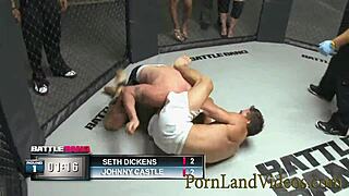 Blonde Teen Alexia Rae Battles in Intense Group Bang