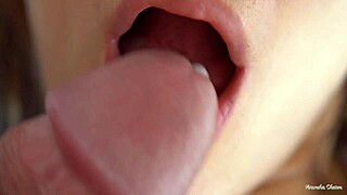 blowjob cumshot and oral creampie compilation with veronika charm