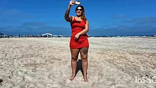 naughty wife calls neighbor to fuck pussy bareback when husband's away