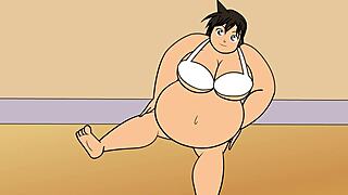 this growth zumo girl is getting huge in the anime