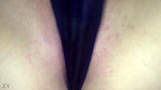 Kukoldi creampie vaimo säästää sperman treffeiltä pikkuhousuihin