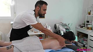 Busty Married Milf Teacher Gets Huge Massage