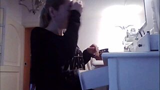 I love fucking while I put on my makeup, it's so hot.