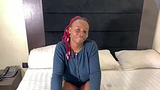 pretty ebony joy shares emotional casting interview with horny vibes