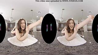 Vrallure Provokes Intense Emotions As You Can Only Sit There And Watch Her Brunette POV Masturbation With Toys