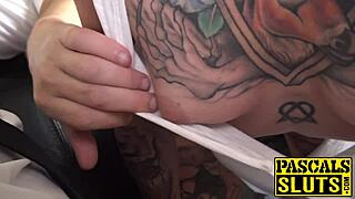 cute nayomi sharp dominated and cum sprayed by old man pascal