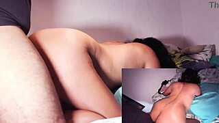 curvy latina stepsis bends over for anal dildo gaping then begs for cum on huge ass