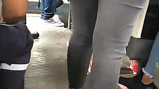 traseros grandes en el bus venezolana vs peruana