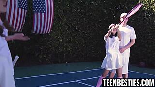 Big tits besties foursome hardcore fucking