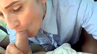 Gabriella suck me fast people passing by don't interrupt before I give sperm