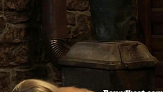 i love worshipping this blonde slave's perfect naked body in the bath