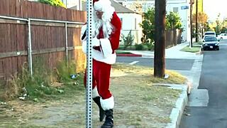 i'm obsessed with alexis silver's big tits in naughty santa outfit fucking