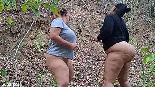 sapphire pandora twerk outdoors